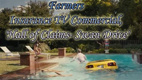 Farmers Insurance TV commercial - Hall of Claims: Stag Pool Party
