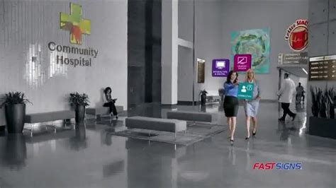 Fast Signs TV commercial - Charity Hospital
