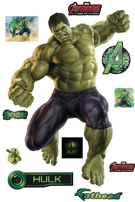 Fathead Hulk - Age of Ultron logo