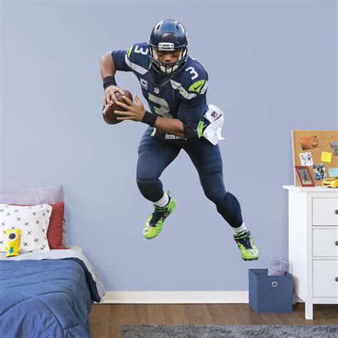 Fathead Life-Size Russell Wilson Wall Decal