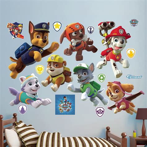Fathead PAW Patrol Puppies Collection Wall Decal