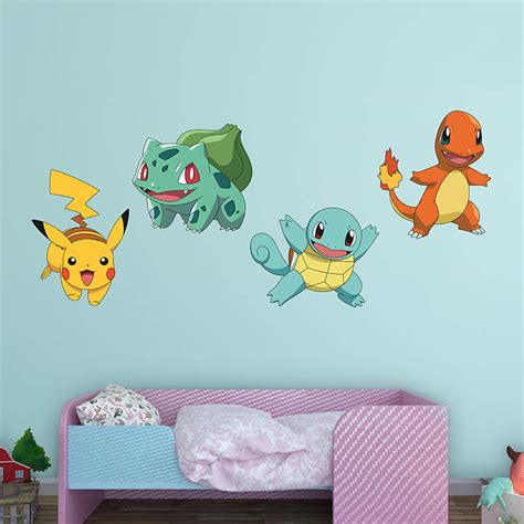 Fathead Pokemon Favorites Collection Wall Decal