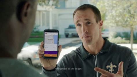 FedEx Delivery Manager TV Spot, 'Broke Down' Featuring Drew Brees featuring Dawan Owens