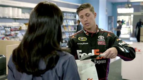 FedEx Express TV Spot, 'Eat My Dust' Featuring Denny Hamlin featuring Gabrielle Porter
