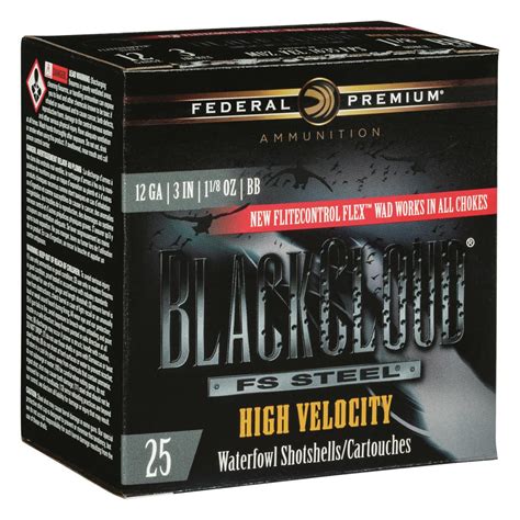 Federal Premium Ammunition BlackCloud FS Steel