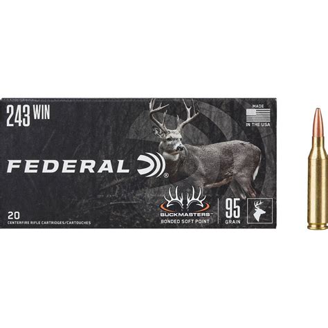 Federal Premium Ammunition Buckmasters Bonded Soft Point Centerfire Rifle Ammunition commercials