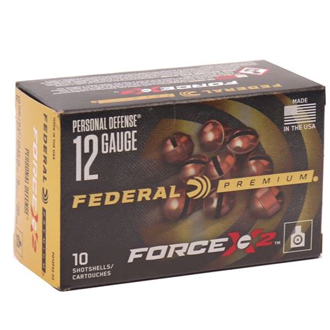 Federal Premium Ammunition Personal Defense Shotshell Force X2 logo