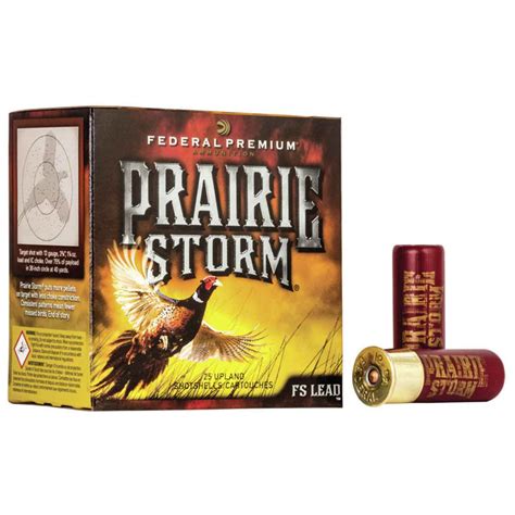 Federal Premium Ammunition Prairie Storm FS Lead commercials