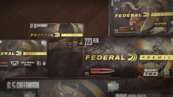Federal Premium Ammunition TV Spot, 'The Gold Standard Advantage'