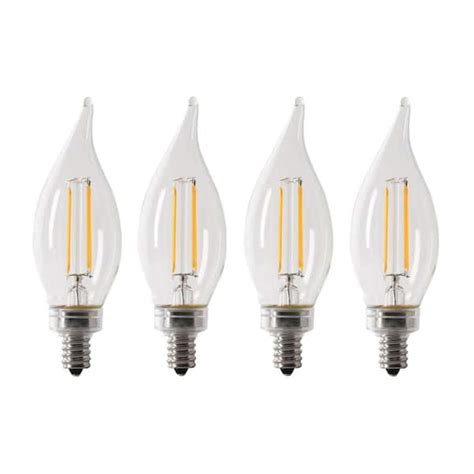Feit Electric 4.5W Soft White Candelabra LED Light Bulb logo