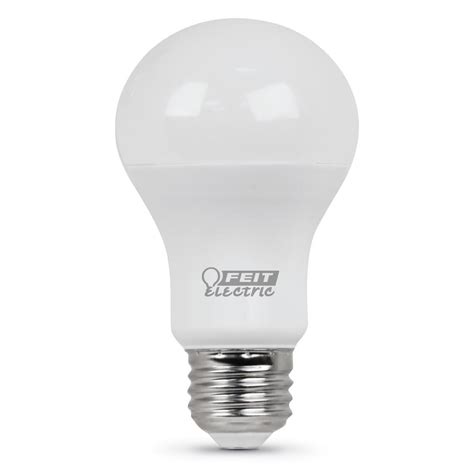 Feit Electric LED Light Bulb 9.5 watts Soft White Medium Base logo