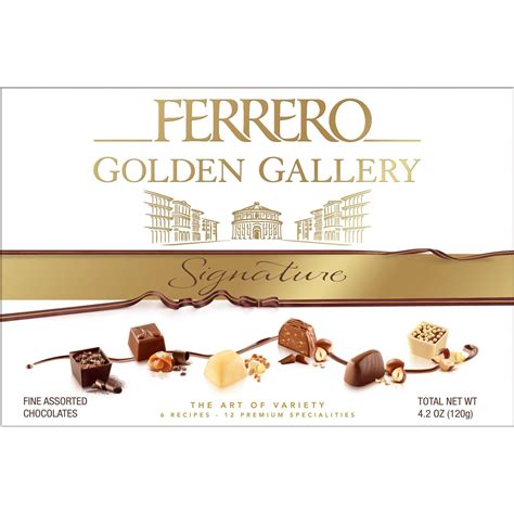 Ferrero Rocher Golden Gallery Signature logo