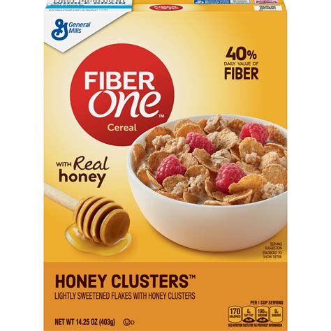 Fiber One Honey Clusters logo