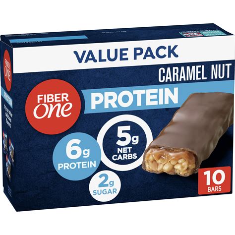 Fiber One Protein Caramel Nut commercials