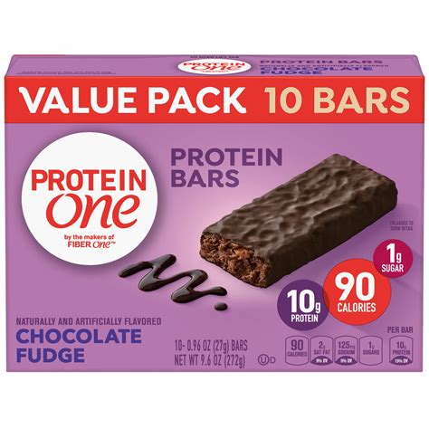 Fiber One Protein One Chocolate Fudge Protein Bars logo