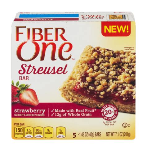 Fiber One Streusel: Strawberry logo