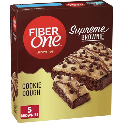Fiber One Supreme Brownie Cookie Dough logo