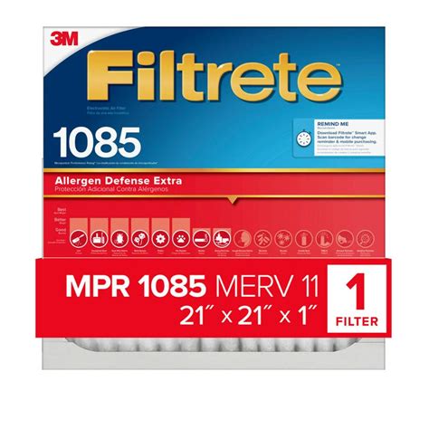 Filtrete 1085 Micro Allergen Extra logo