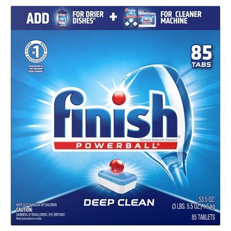 Finish Dishwasher Deep Cleaner commercials