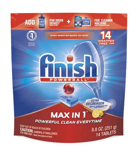 Finish Max in 1 commercials