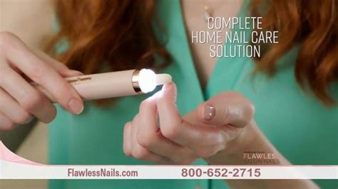 Finishing Touch Flawless Salon Nails TV Spot, 'Mani-Pedi Nail Care System: $19.99'