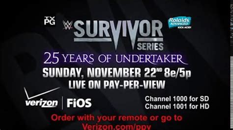 Fios by Verizon TV commercial - WWE: Survivor Series