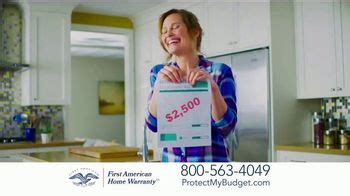 First American Home Warranty Plan TV Spot, 'Appliance Breakdowns'