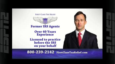 First Class Tax Relief TV Spot, 'Ethics' created for First Class Tax Relief