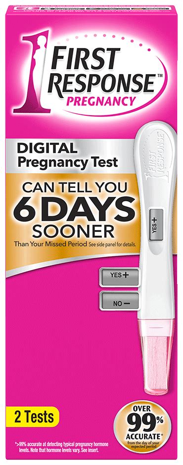 First Response Gold Digital Pregnancy Test logo