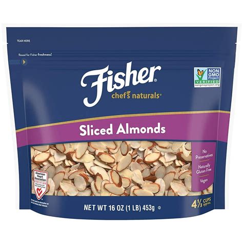 Fisher Nuts Natural Sliced Almonds logo
