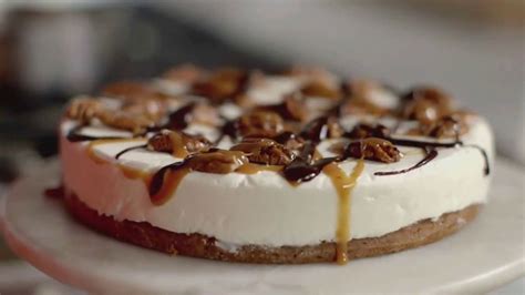 Fisher Pecan Halves TV commercial - Food Network: Pecan Turtle Ice Cream Cake