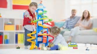Fisher Price Little People City Skyway TV commercial - Boys Drive with Dad