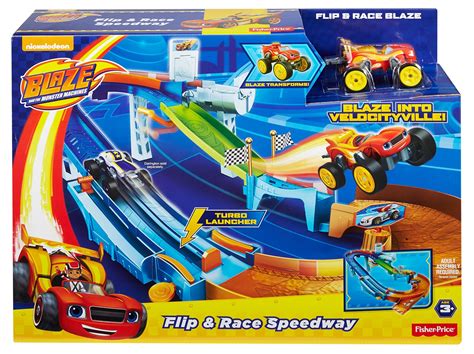 Fisher-Price Blaze and the Monster Machines Flip & Race Speedway