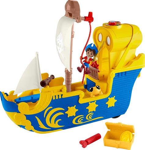 Fisher-Price Nickelodeon Santiago of the Seas Lights & Sounds El Bravo Pirate Ship