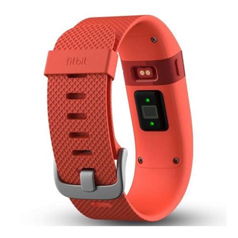 Fitbit Charge HR Tangerine logo