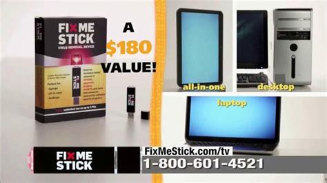 FixMeStick TV commercial - Remove Infections