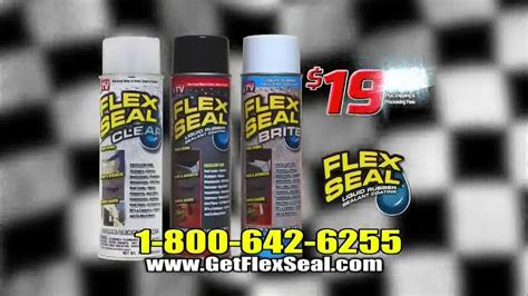 Flex Seal Brite TV commercial - Racing