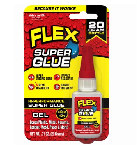 Flex Seal Flex Super Glue Gel