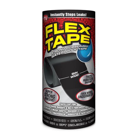 Flex Seal Flex Tape Black logo