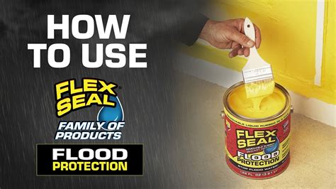 Flex Seal Flood Protection Spray commercials