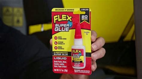 Flex Super Glue TV commercial - Con sólo una gota