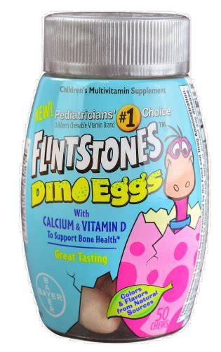 Flintstones Vitamins Dino Eggs logo