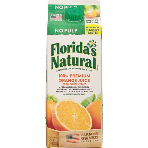 Florida's Natural Growers No Pulp logo