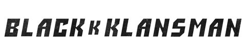 Focus Features BlacKkKlansman logo
