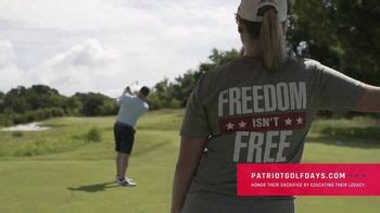 Folds of Honor Foundation TV commercial - Patriot Golf Days
