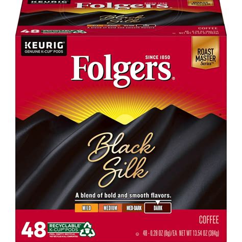 Folgers Black Silk K-Cup logo
