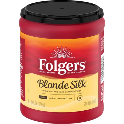 Folgers Blonde Silk Light Roast Ground Coffee logo