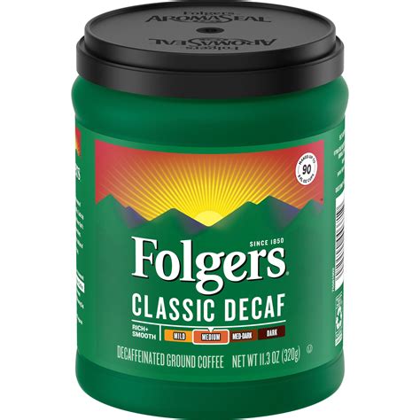 Folgers Classic Decaf Coffee logo