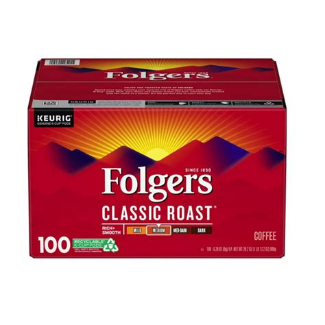 Folgers Classic Roast K-Cups logo