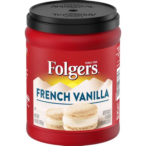 Folgers Flavors French Vanilla Coffee logo